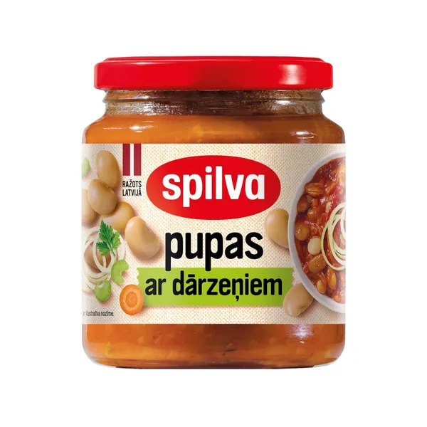 Pupas ar dārzeņiem 0580ml (570g), Spilva