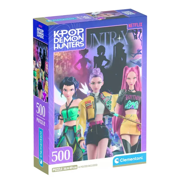 Puzle Clementoni KPop Demon Hunters 500 gab. SS26