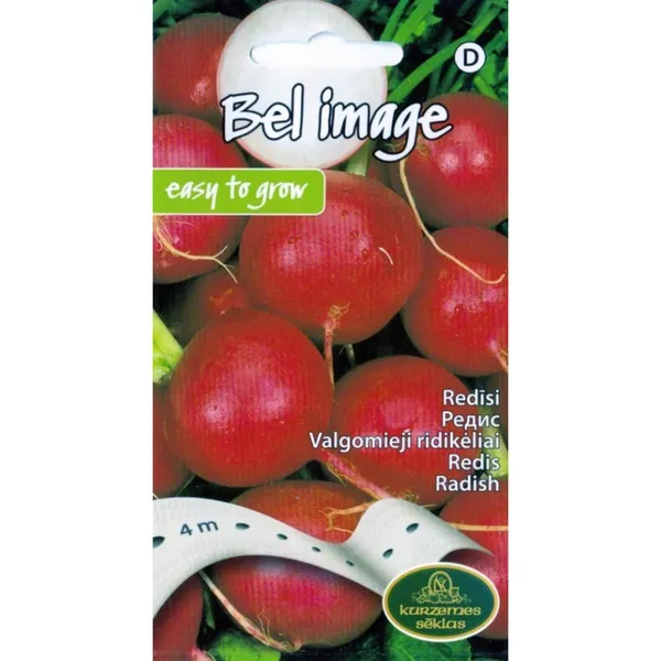 Redīsi Bel Image 4m Kurzemes sēklas