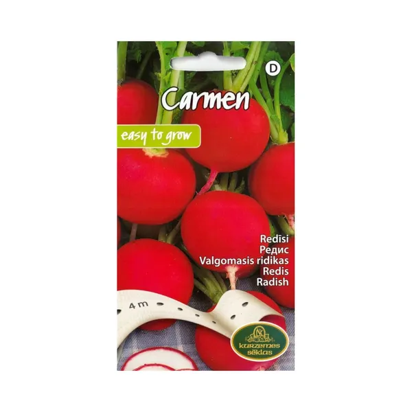 Redīsi Carmen Kurzemes Sēklas