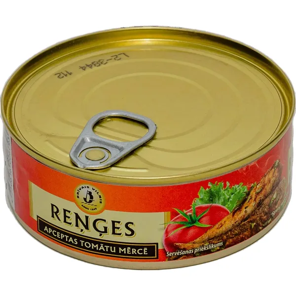 Reņģes apceptas tomātu mērcē 240g