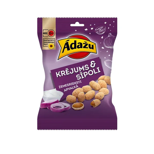 Rieksti Ādažu ar krējuma un sīpola garšu 140g