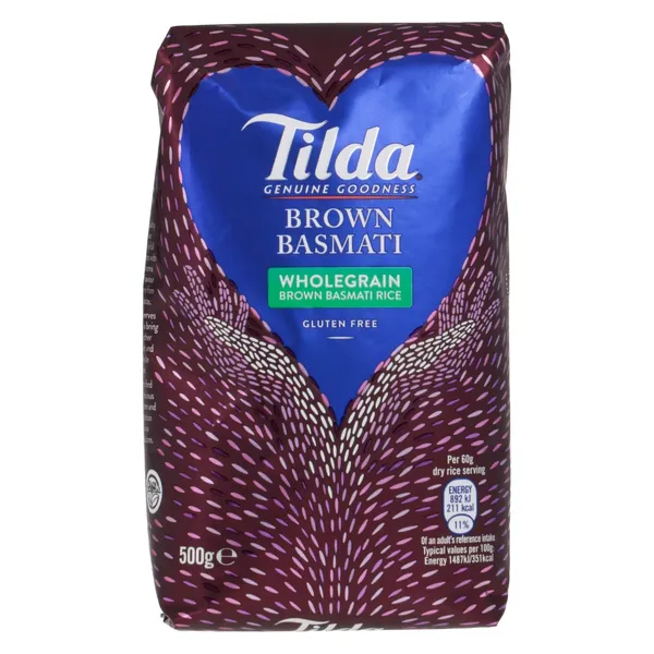 Pilngraudu brūnie rīsi TILDA 500g