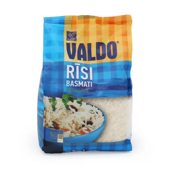 Rīsi Valdo Basmati fasēti 1kg