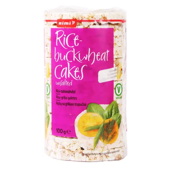 Rīsu, griķu galetes Rimi 100g