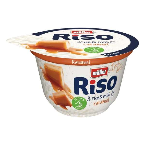 Rīsu putra Muller Riso ar karameļu garšu 200g