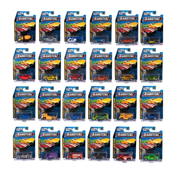 Rotaļlieta Ielas auto Teamsterz 1416228, , krāsa un dizains var atšķirties