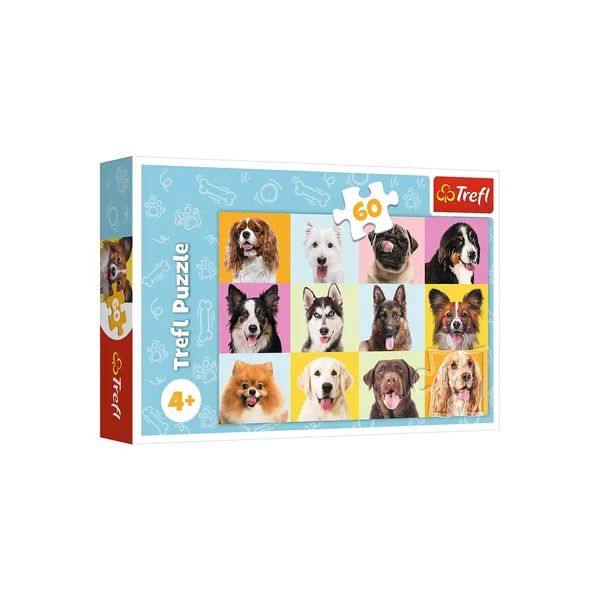Rotaļlietas puzle 60 gab 17166 Trefl, krāsa un dizains var atšķirties