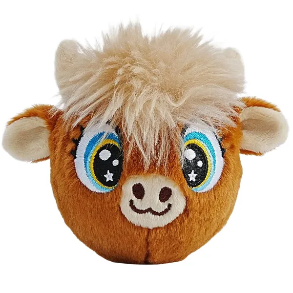 Rotaļlieta augstienes govs Hank brūna