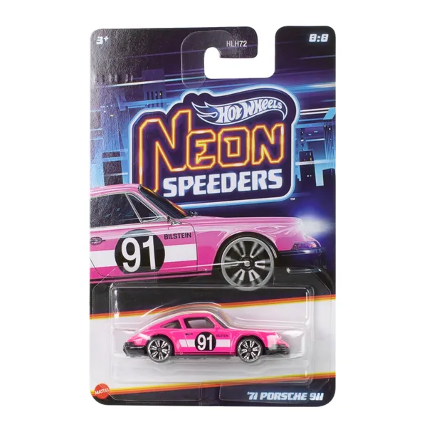 Rotaļlieta Hot Wheels Neon Speeders HLH72, krāsa un dizains var atšķirties
