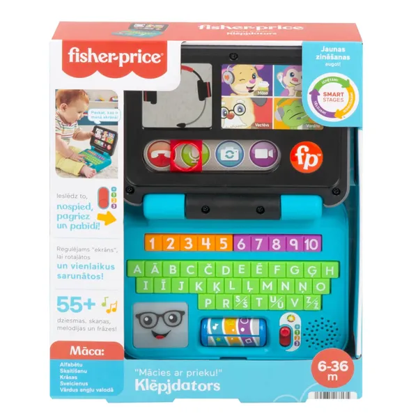 Rotaļlieta Let's Connect Laptop-LAT-QE AW25