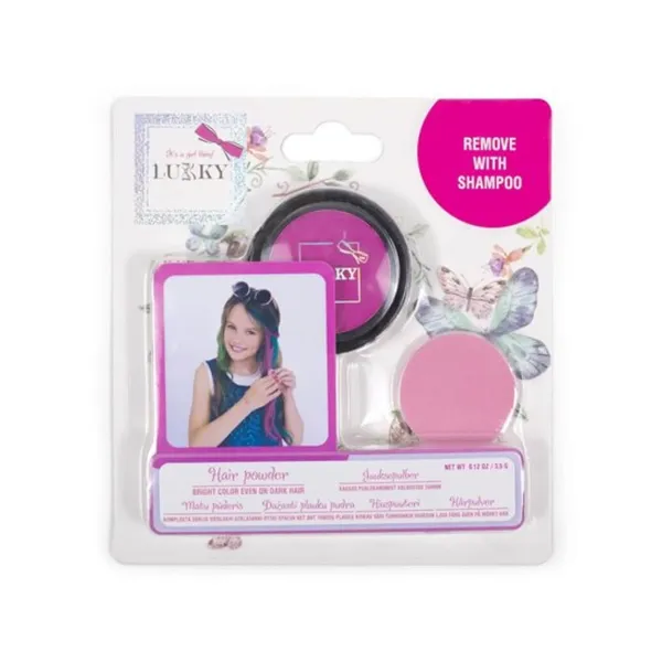 Rotaļlieta matu pūderis ar sūkli Lukky 11913