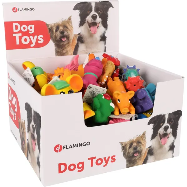 Rotaļlieta suņiem Flamingo lateksa pīkstulis 1gab.