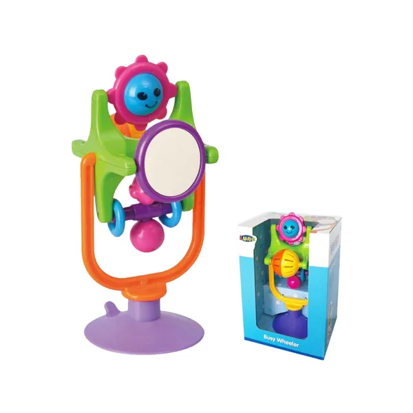 Rotaļlieta zīdaiņiem Luna Busy Wheeler +6m 15x12,5x21cm SS25
