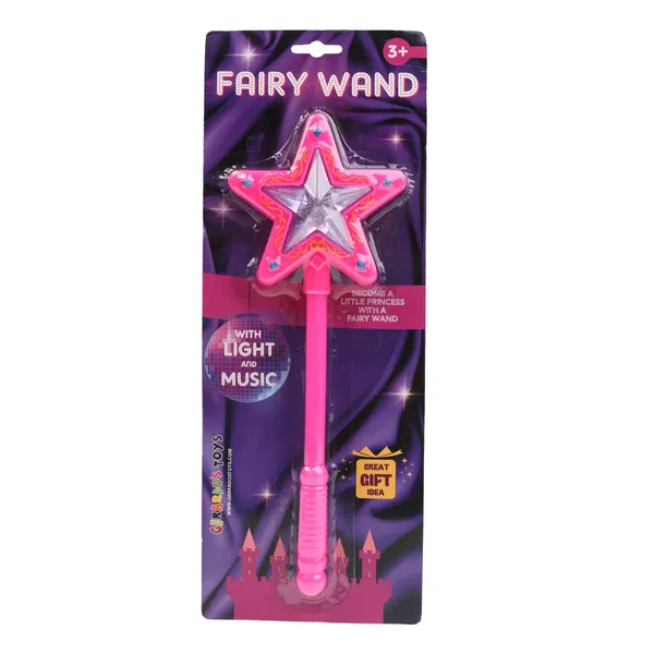 Rotaļu pasaku burvju nūjiņa ar gaismu un mūziku Gerardo's Toys