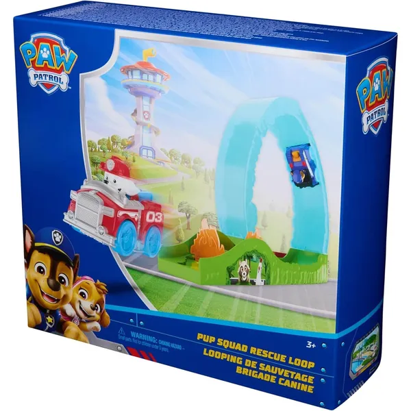 Rotaļu komplekts Paw Patrol Pup Squad Rescue Loop 6073300
