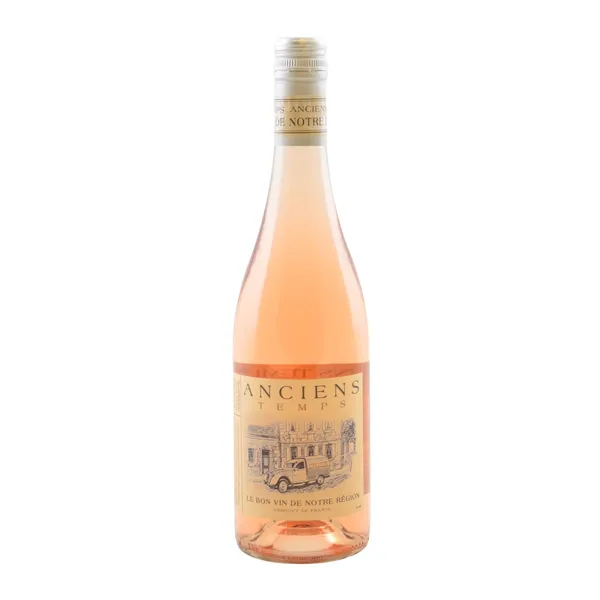 Rozā vīns Anciens Temps Cinsault Rosé 12% 0,75l