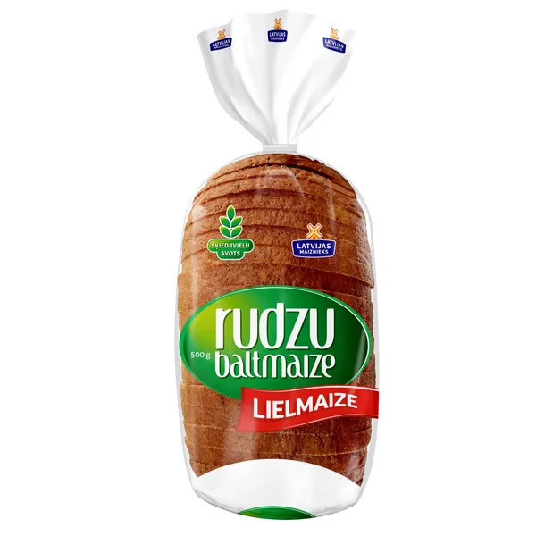 Lielmaize rudzu baltmaize 500g