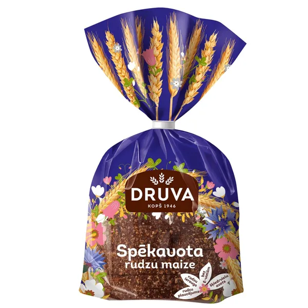Rudzu maize Druva Spēkavota 390g