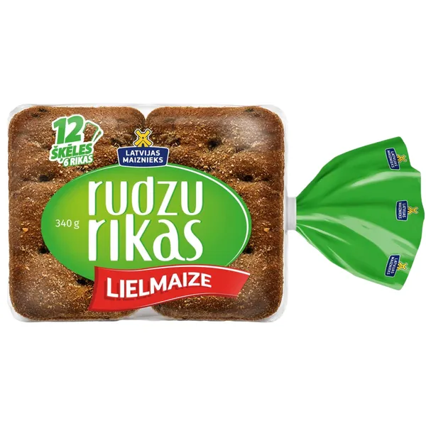 Rudzu rikas Lielmaize 340g