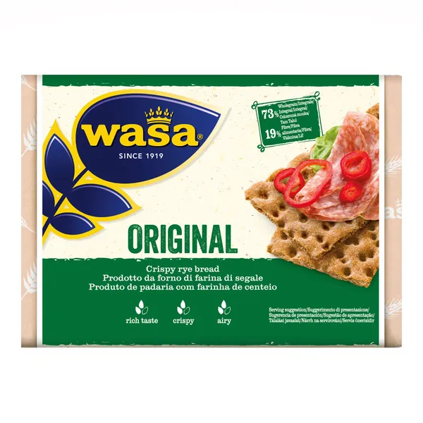 Sausmaizītes rudzu WASA Original 275g