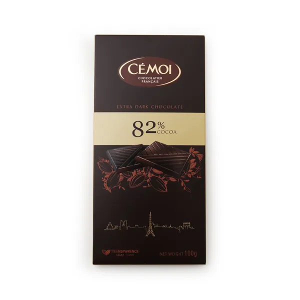 Rūgtā šokolāde Cemoi 82% 100g