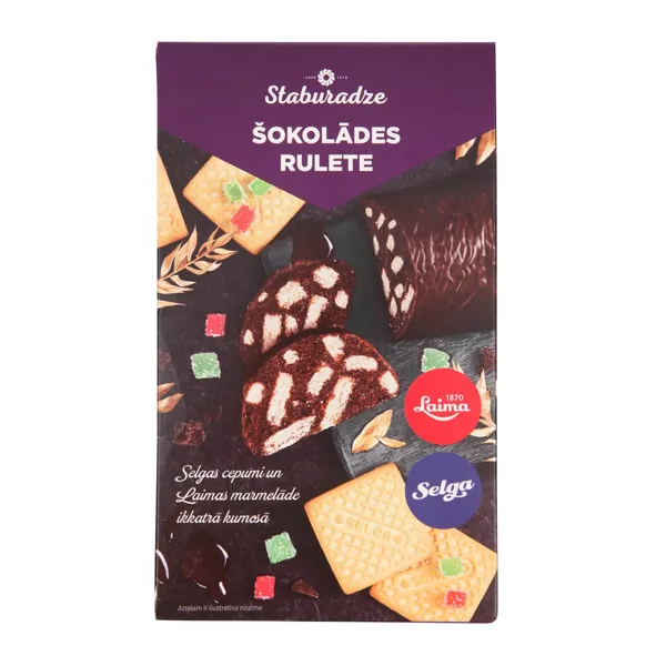 Šokolādes rulete STABURADZE 400g 