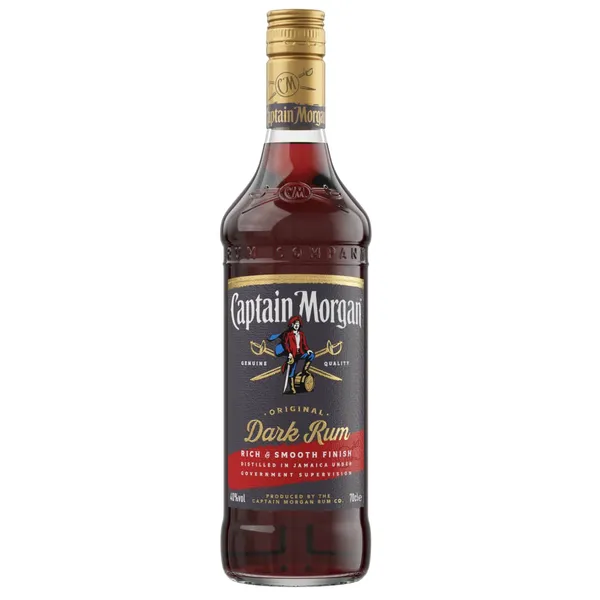 Rums Captain Morgan Black Label 40% 0,7l