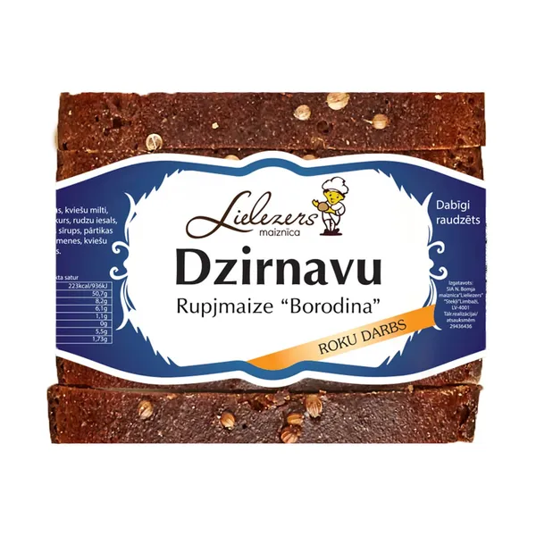 Rupjm. LIELEZERS BORODINAS DZIRNAVU 250g