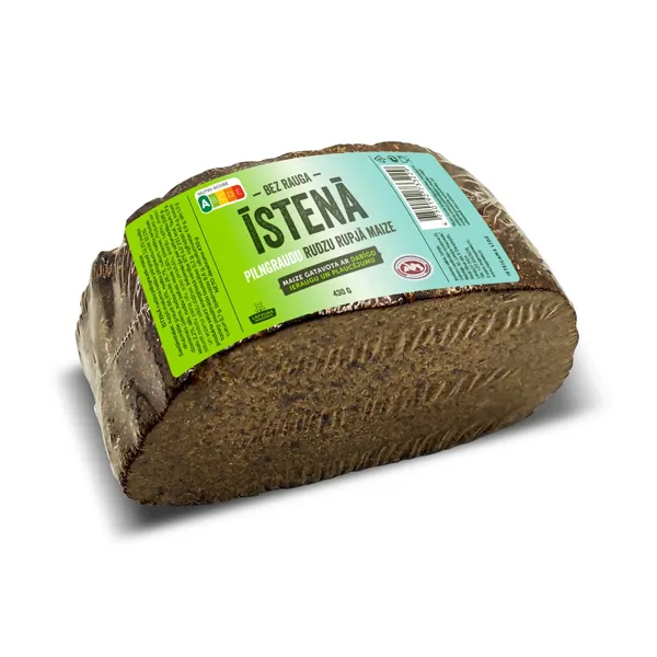 Rudzu pilngraudu maize ĪSTENĀ 430g