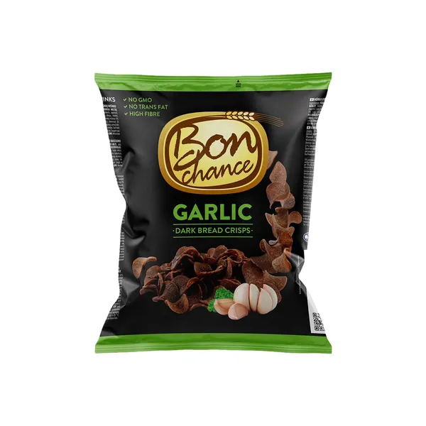 Rupjmaizes grauzdiņi ar ķiploku garšvielu maisījumu 120g