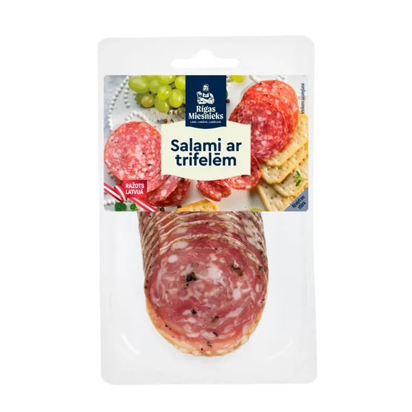 Salami Rīgas Miesnieks ar trifelēm, šķēlēs 80g