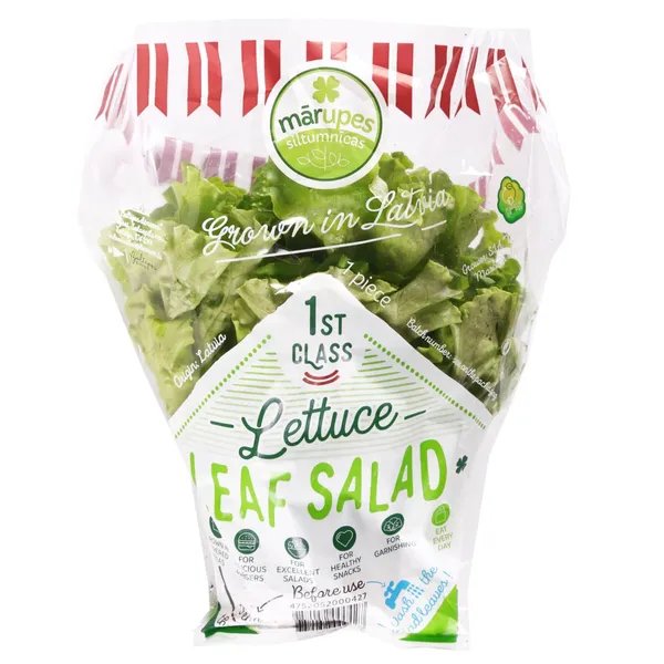 Salāti lapu fasēti, 2.šķ, gab (Latvija)