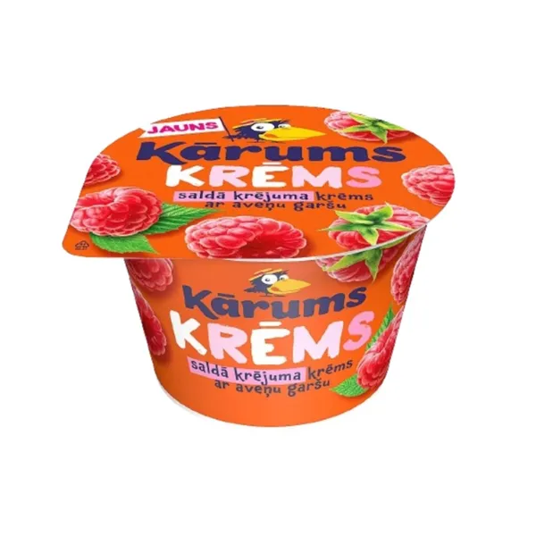 Saldā krējuma krēms KĀRUMS aveņu 150g