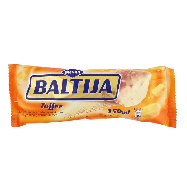 Saldējums Baltija ar iebiezinātu pienu 140ml/83g