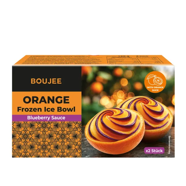 Saldējums Boujee ar melleņu mērci 200ml/160g