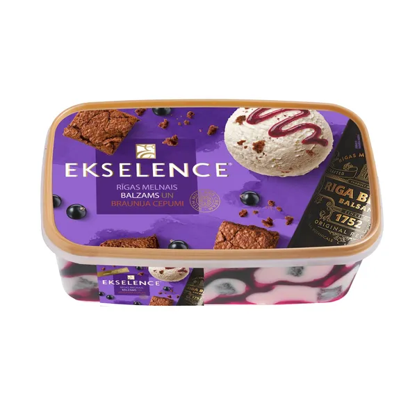 Saldējums Ekselence ar balzamu 1l/480g