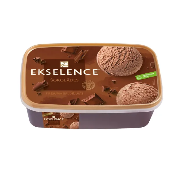 Saldējums Ekselence piena šokolādes 480g