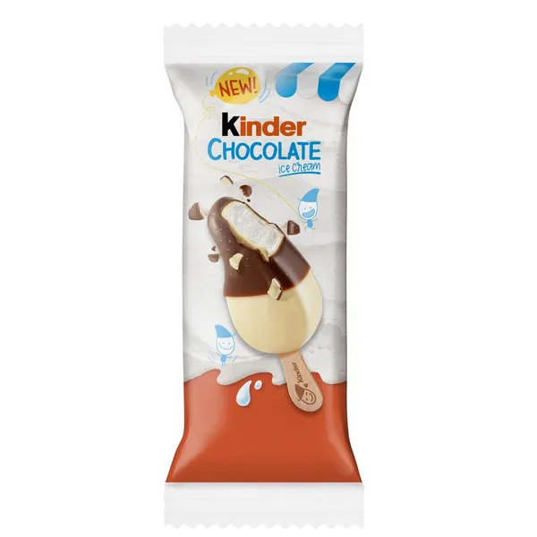 Saldējums Kinder Chocolate uz kociņa 38g/55ml