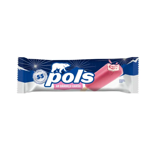 Saldējums Pols bārbeļu 95ml/65g