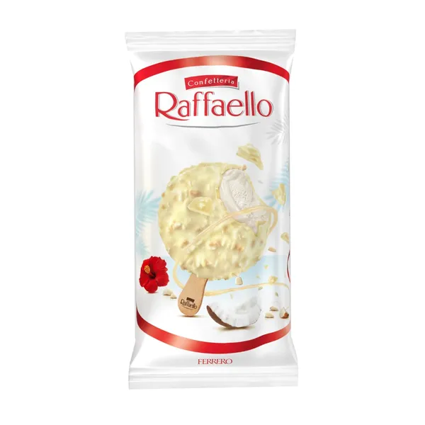 Saldējums Raffaello uz kociņa, 47g/70ml