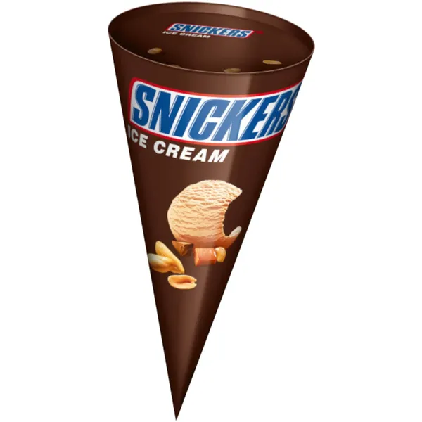 Saldējums Snickers Ice Cone 110ml/70g