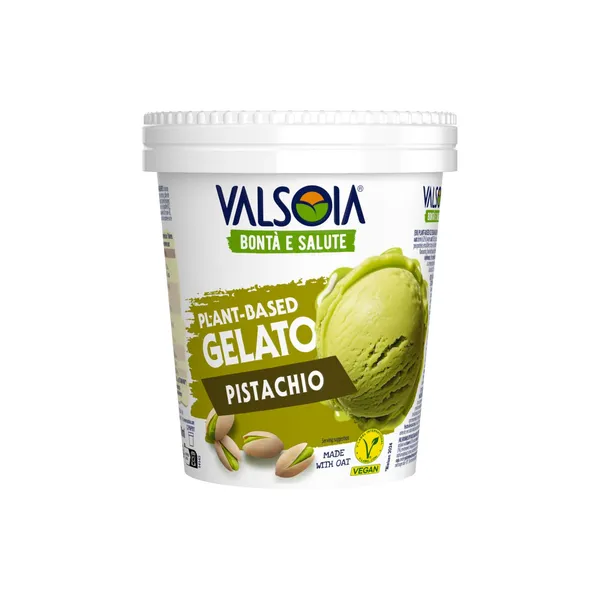 Saldējums uz auzu bāzes Valsoia ar pistācijām 510ml/300g