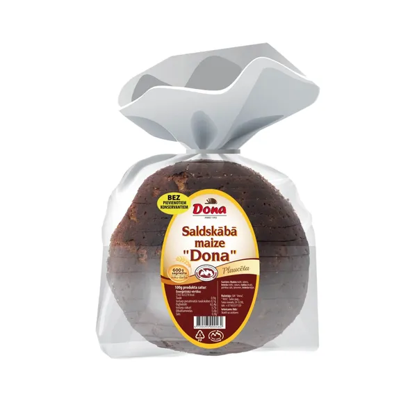 Saldskābā maize Dona 600g