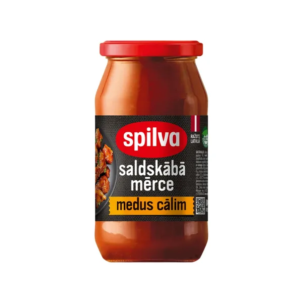 Saldskābā mērce Medus cālim 520ml/ 510g, Spilva