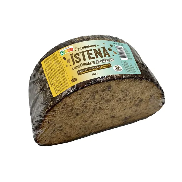 Saldskābmaize Īstenā ar sēklām 500g