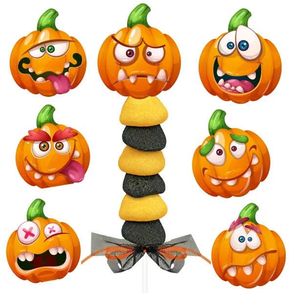 Saldumi Marshmallow Castle helovīnu ķirbji 45g