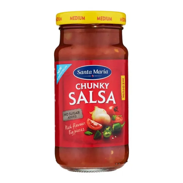 Salsa Santa Maria sarkano tomātu vidēji asa 230g