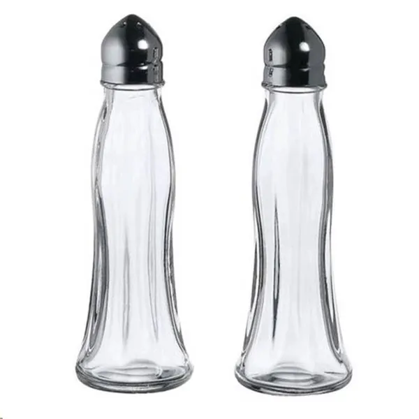 Sāls/piparu trauks Pasabache D4 x H11cm Black&White