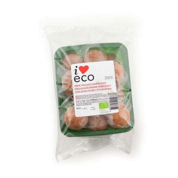 Šampinjoni I Love Eco brūni 250g